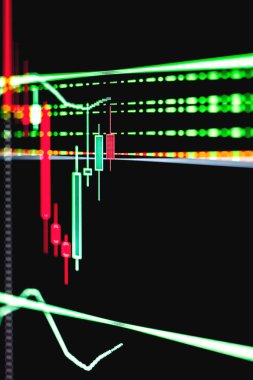 Fiyat grafiği Japon mum çubuğu grafikleri