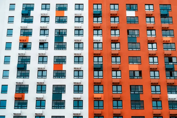 Multistorey concrete apartment — Stock Photo, Image