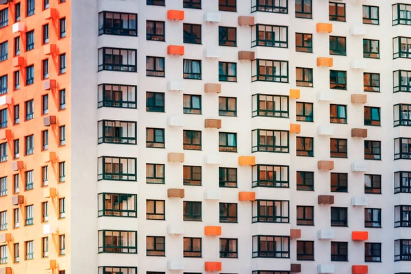 Multistorey concrete apartment — Stock Photo, Image