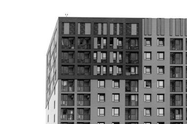 Çok katlı beton apartman