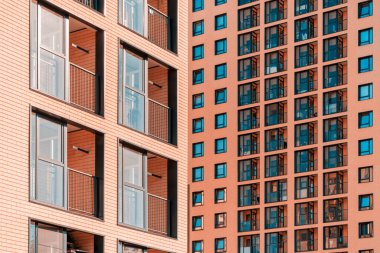 Çok katlı beton apartman