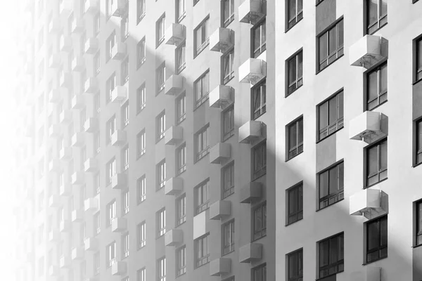 Appartement en béton à plusieurs étages — Photo