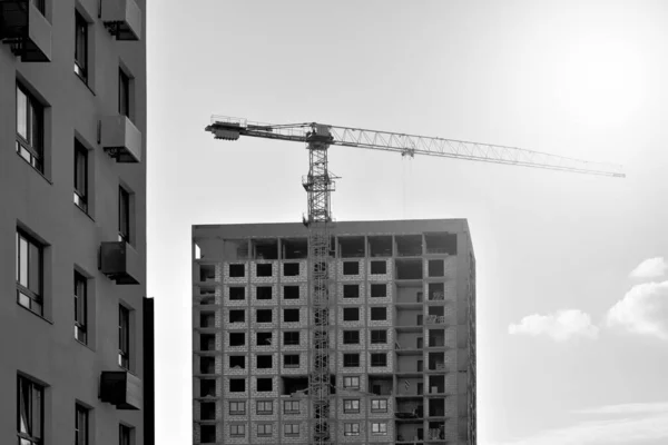 Multistorey concrete apartment — Stock Photo, Image