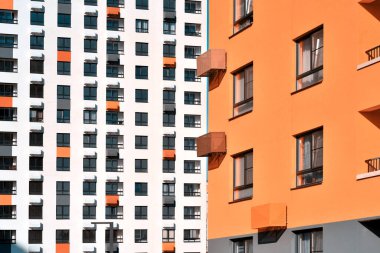 Çok katlı beton apartman