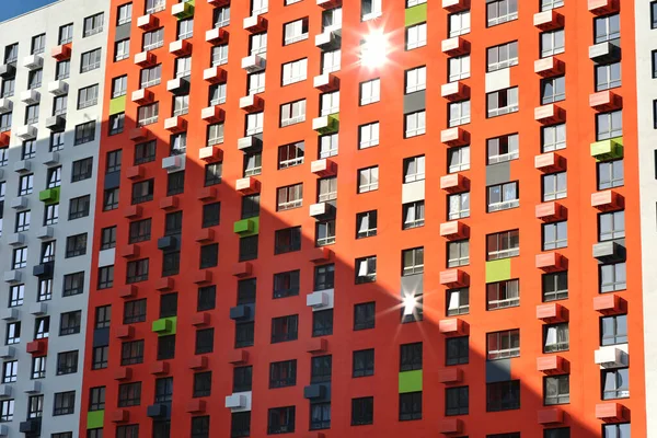 Multistorey concrete apartment — Stock Photo, Image