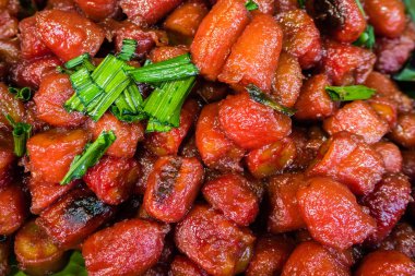 Tay pazarında Satılık muz şurup ekili.