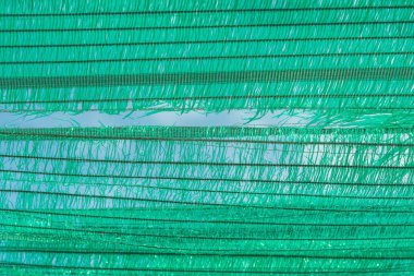 Eski Yeşil güneş koruma mesh ve eksikliği. Sunl engel olamaz