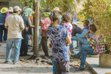 Budist Tay keşiş ritüel in Parade rahip için rahip için değişim töreni