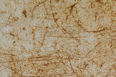 Eski paslı çinko plaka yüzeyi galvanize, kıvrımlı demir kaplama klasik doku arka planı