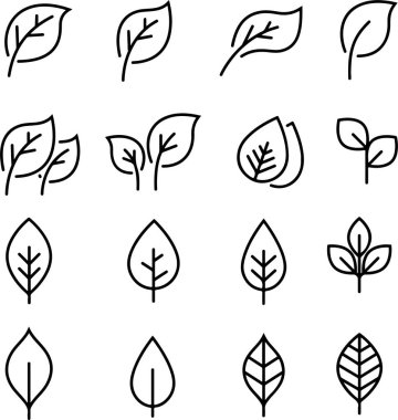 Yaprak yaprağı ikonu için ince çizgi ikonu doğa ekolojisi bitkisi bitkisi bitkisi bitkisi bitkisi için hazırlandı. Piksel mükemmel simgeler düzenlenebilir vuruş.