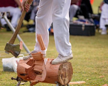 Olay bir ülke Show'da doğrama ahşap