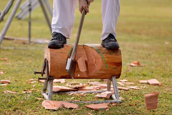 Ahşap helikopter bir olay bir ülke Show'da rekabet