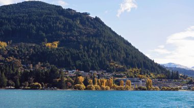 Kıyı Gölü Wakatipu Yeni Zelanda Queenstown