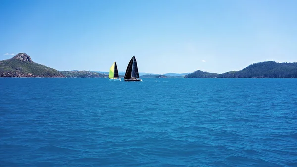 Yacht Racing Wokół Wysp Tropikalnych Australii Hamilton Island Wyścig Tydzień — Zdjęcie stockowe