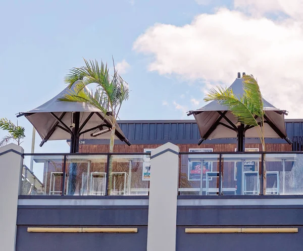 Una Birreria All Aperto Sopra Hotel Stile Art Deco Australia — Foto Stock