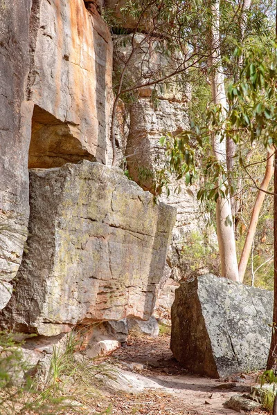 Acantilado Arenisca Cania Gorge Queensland Australia — Foto de Stock