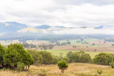 Ülke Manzara Yumuşak Bulutlar