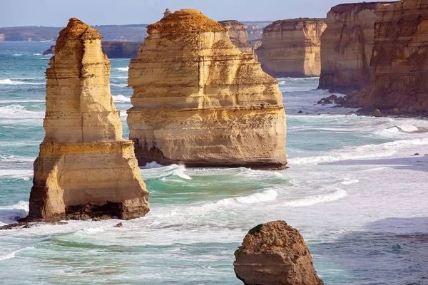 Les douze apôtres bien connus The Great Ocean Road Australie — Photo