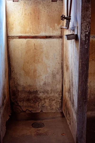 Złota Kopalnia pracowników prysznice — Zdjęcie stockowe