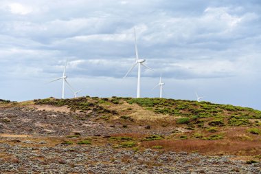 Modern Rüzgar Çiftliği nde Türbinler