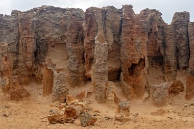 Taşlaşmış Kireçtaşı Kaya Oluşumları