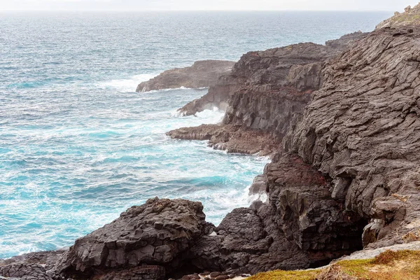 Avustralya Sahil Şeridi nde Bir Blowhole — Stok fotoğraf