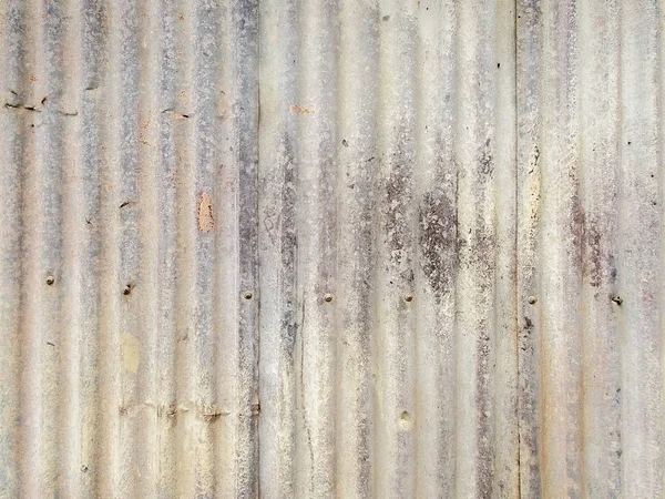 A Sheet Of Textured Corrugated Iron — Stock Photo, Image