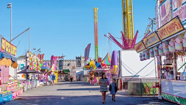 Helyek egy vidámparkban Ride — Stock Fotó