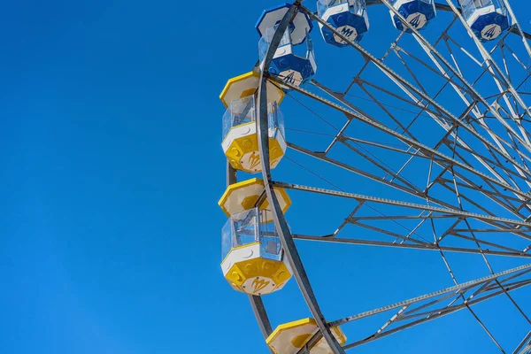 Ferris Wheel Ride High În The Sky — Fotografie, imagine de stoc