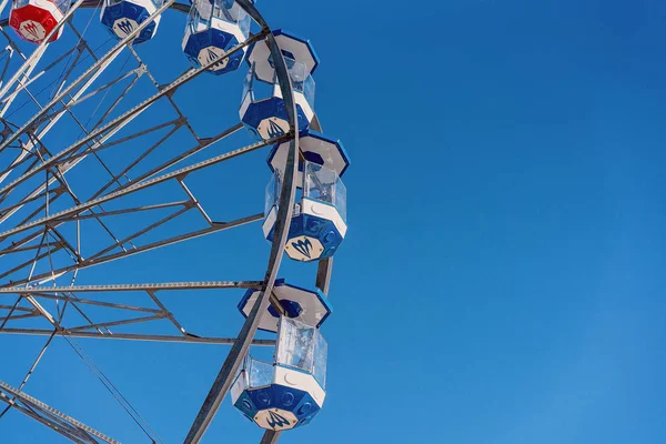 Ferris Wheel Ride High În The Sky — Fotografie, imagine de stoc