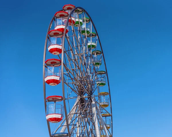Ferris Wheel Ride High În The Sky — Fotografie, imagine de stoc