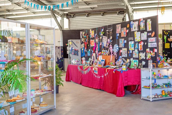 Kunsthandwerk und Kuchen bei Landfrauenschau — Stockfoto