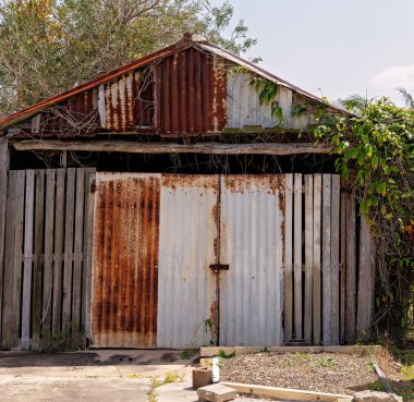 Vintage Paslı Asma Kaplı Kulübe