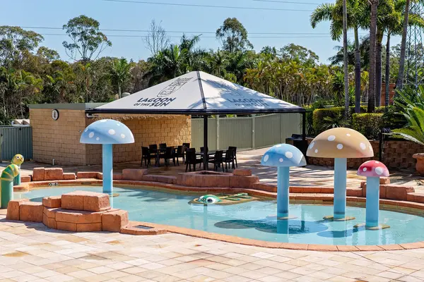 Piscina infantil Wading em Brisbane Holiday Village — Fotografia de Stock