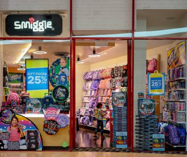 Smiggle Store At Large Shopping Centre clipart