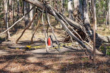 Bir Ağaç Teepee Oyun Evi