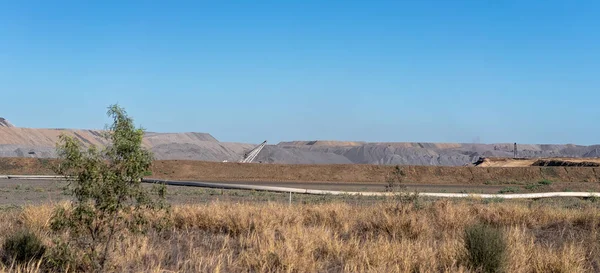 Sobrecarga de minas de carbón Montaña — Foto de Stock