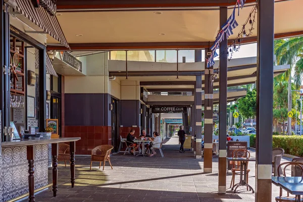 Mackay Queensland Austrálie Červen 2020 Sidewalk Dining City Center Pandemic — Stock fotografie