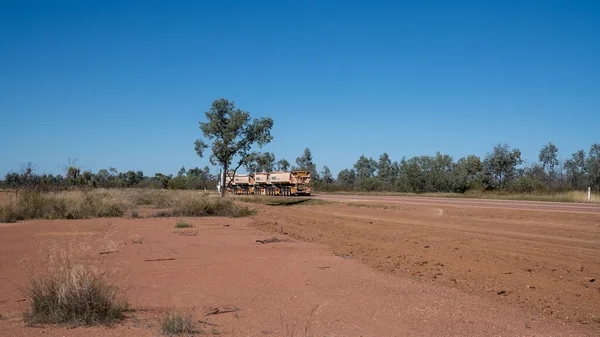 Undara Townsville Highway Queensland Australia June 2020 Transport Truck Outback — Stock Photo, Image