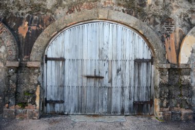 Rustik kapı, Old San Juan, Porto Riko