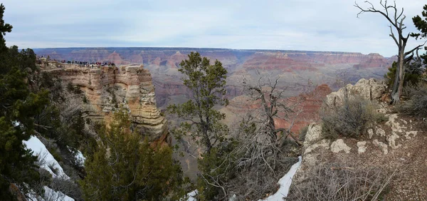 Büyük Kanyon panoramik görünüm — Stok fotoğraf