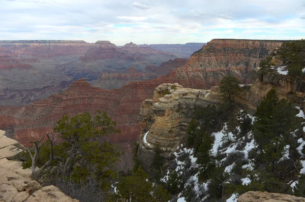Grand Canyon National Park Vista Panorâmica — Fotografia de Stock