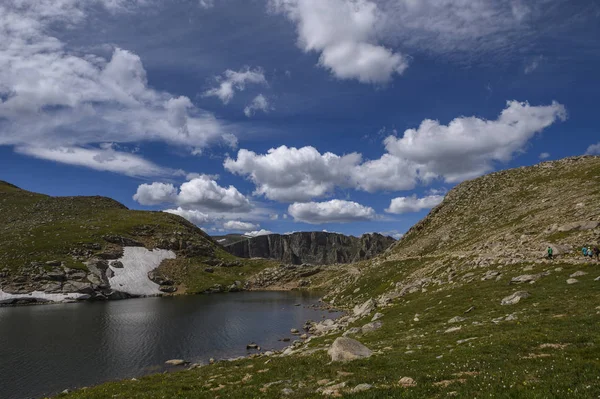 Vista del lago de la cumbre en Colorado Imagen De Stock