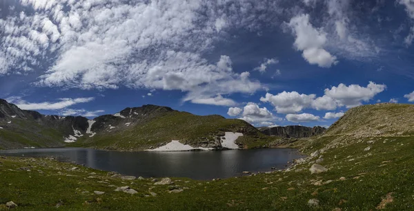 Sjötoppmöte i Colorado, Usa Royaltyfria Stockbilder