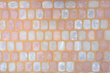 Gri ve pembe doku kaldırım taşları taşlar