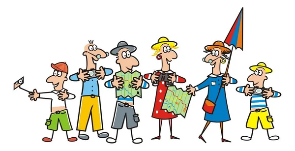 Grup Turizm, Kılavuzu, vektör simgesi