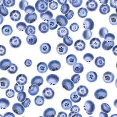 Beyaz yaban mersini. Kusursuz arka plan. Taze ve sulu yaz sağlıklı gıda tasarımı. Çiftlik pazarı menüsü için organik çilek suluboya illüstrasyon.