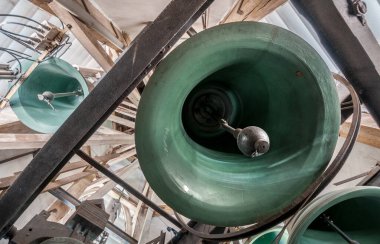 Buenos Aires 'te bir kulede çan ve alkış.