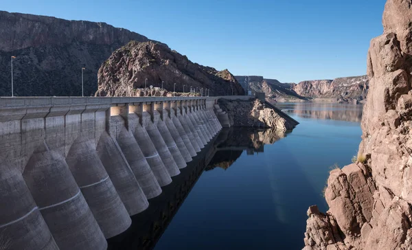 Dam Structure Bridge Cordoa Province Argentina — Stock Photo, Image