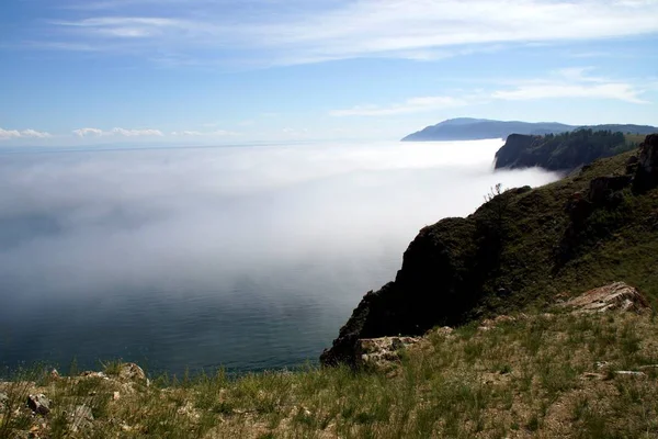 Cape Khoboy Pulau Olkhon Danau Baikal Rusia — Stok Foto